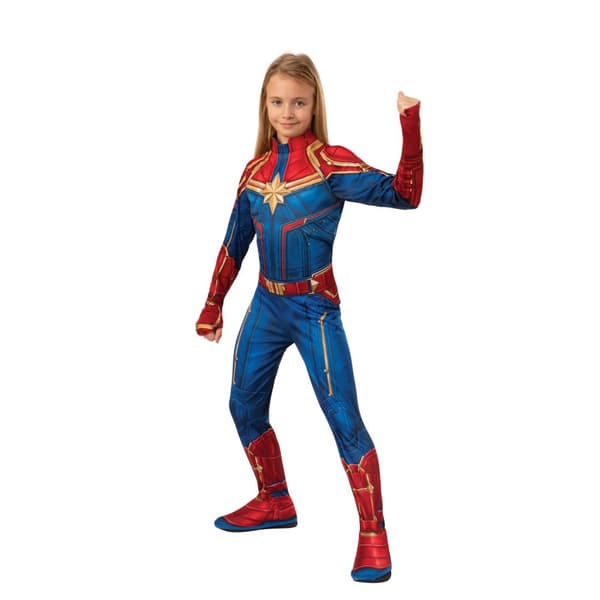 Captain Marvel Girls Costume