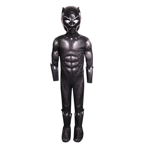 Avengers Endgame Børne/børn Deluxe Black Panther kostume