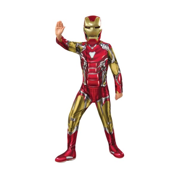 Iron Man Childrens/Kids Costume Red/Yellow 3-4 Years