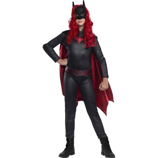 DC Comics Childrens/Kids Batwoman Costume Black/Red L
