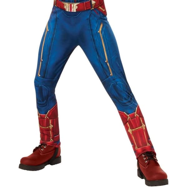 Captain Marvel Childrens/Kids Deluxe Costume