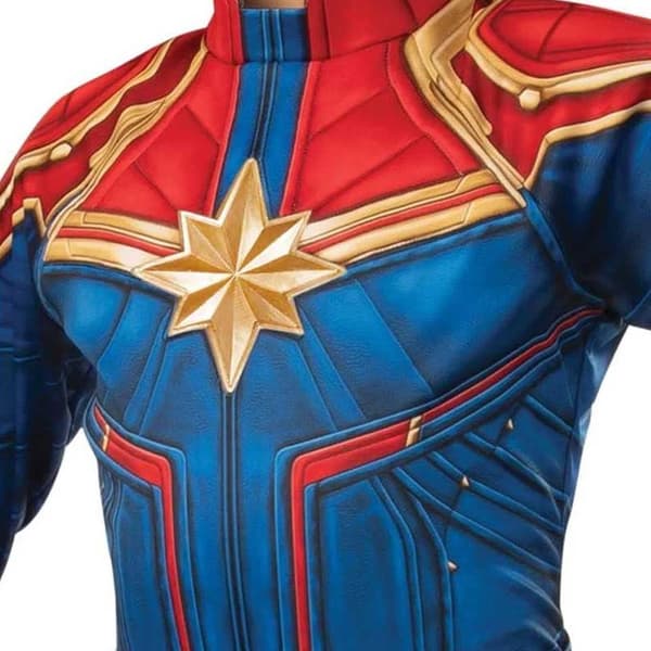 Captain Marvel Childrens/Kids Deluxe Costume