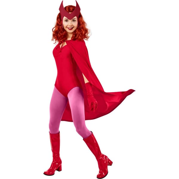 WandaVision Kvinnor/Damer Deluxe Scarlet Witch-dräkt
