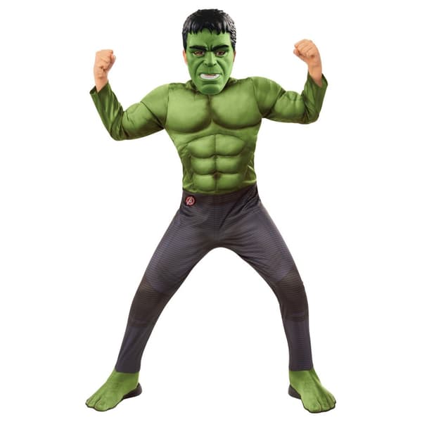 Hulk Boys Deluxe Costume Green/Black M