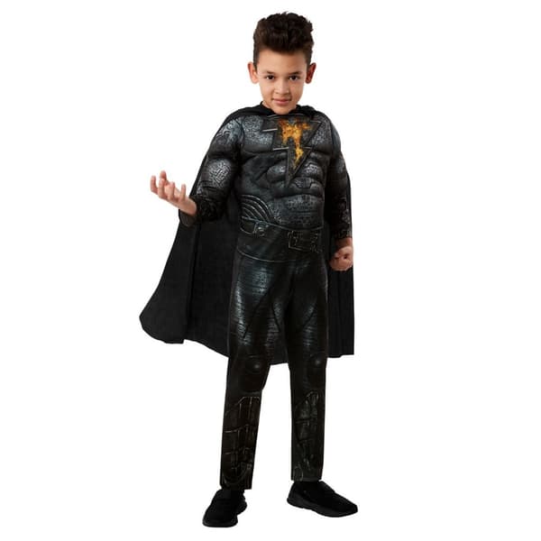 Black Adam Boys Costume Black 5-7 Years