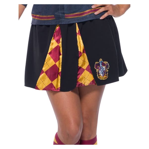 Harry Potter Minikjol för flickor Gryffindor Black/Yellow/Red One Size
