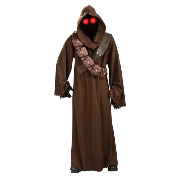 Star Wars Jawa kostume til mænd Brown XL