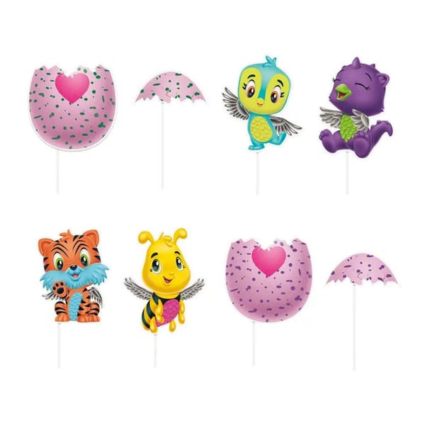 Hatchimals Photobooth Props (Pack of 8) Multicoloured One Size