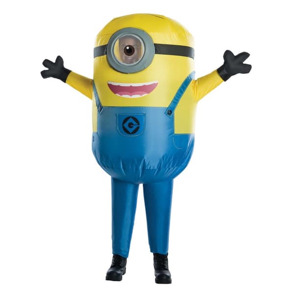 Minions Unisex Kids 6+ Stuart Inflatable Costume