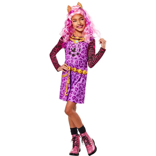 Monster High Girls Clawdeen Wolf Costume