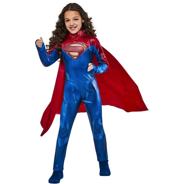 Supergirl Girls Logo Costume