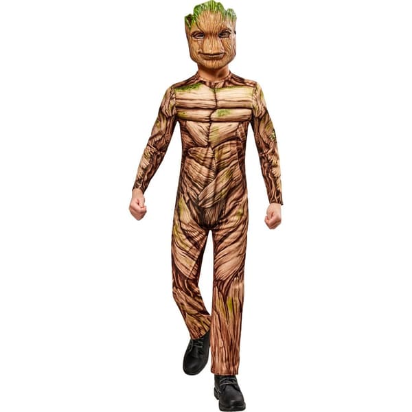 Guardians Of The Galaxy Volume 3 Childrens/Kids Deluxe Groot Costume Set