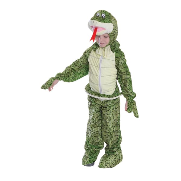 Rubies Orm-dräkt för barn Green/Cream 10-12 Years