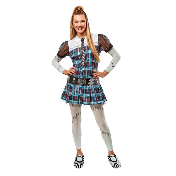 Monster High Womens/Ladies Frankie Stein Costume