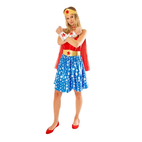 Wonder Woman Dame/Dame Deluxe kostume