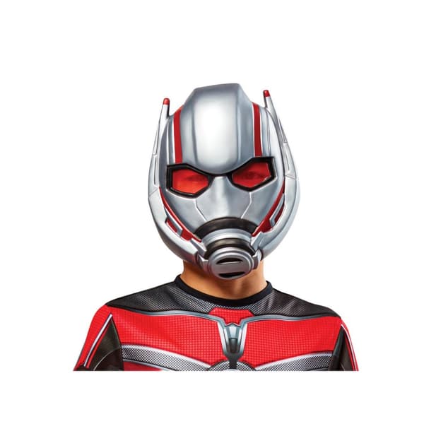 Ant-Man Childrens/Kids 1/2 Mask Silver/Red/Black One Size