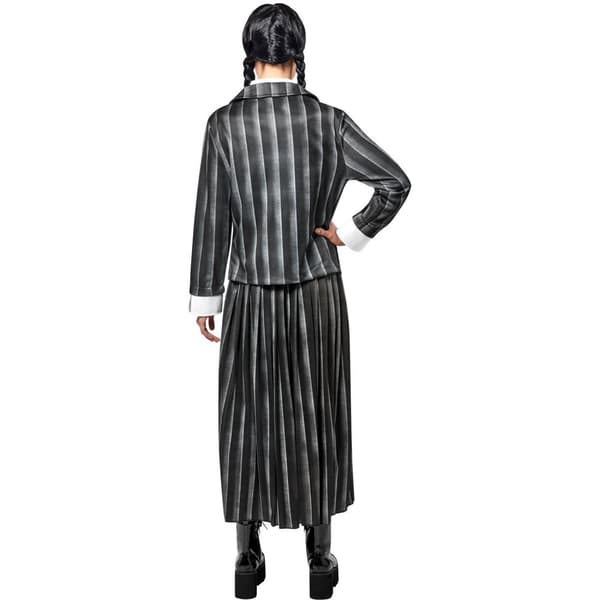 Wednesday Womens/Ladies Nevermore Academy School Uniform Costume Set