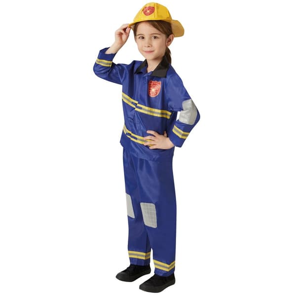 Bristol Novelty Childrens/Kids Firefighter Costume