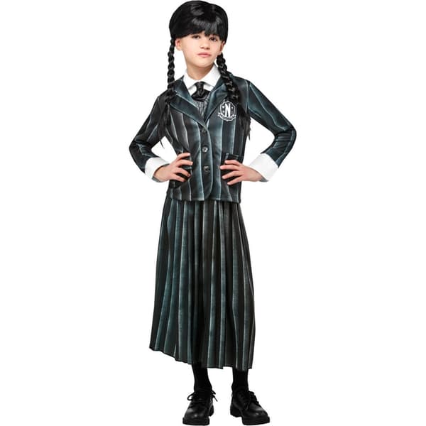 Wednesday Girls School Uniform Costume