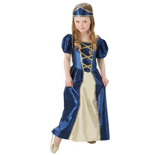 Bristol Novelty Childrens/Kids Renaissance Princess Costume