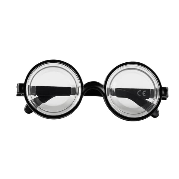 Boland Nerd Party Glasses Black/Clear One Size