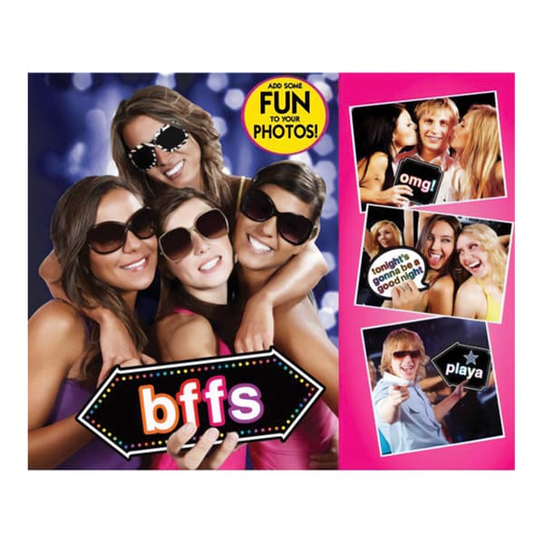 Amscan Wedding Photobooth Props (Pack of 12) Multicoloured One Size