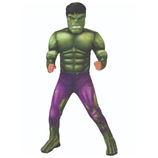 The Avengers Childrens/Kids Deluxe Hulk Costume