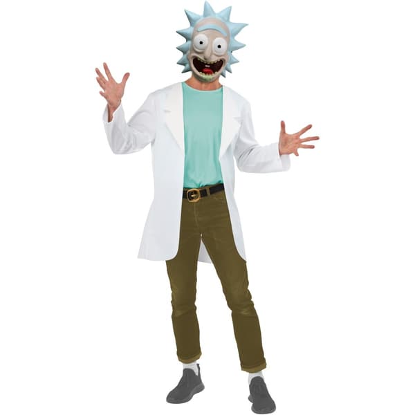 Rick And Morty Unisex Adult Rick Costume Set