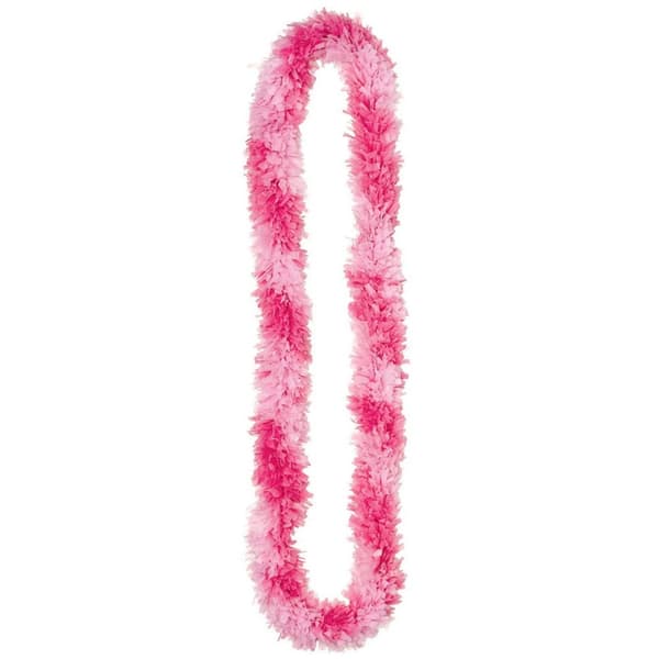 Amscan Two Tone Synthetic Lei Pink One Size