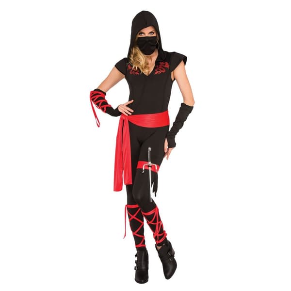 Unbranded Kvinnor/Damer Dragon Ninja Kostym