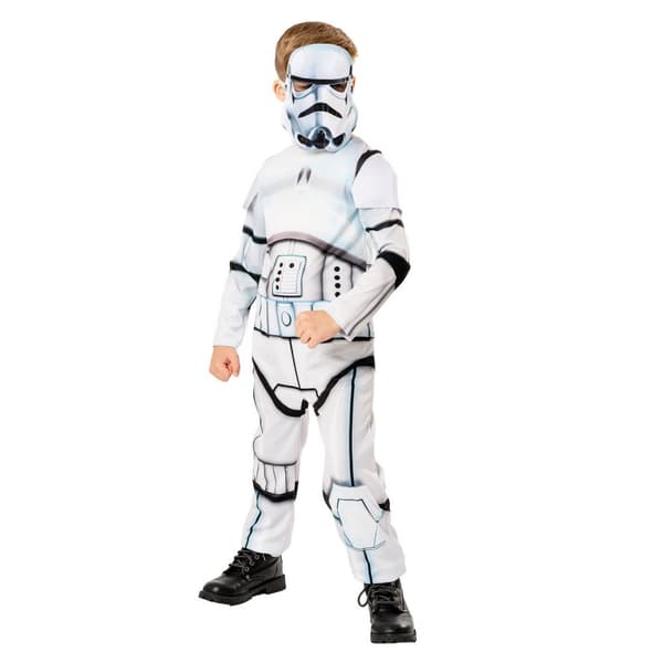 Star Wars Childrens/Kids Green Collection Stormtrooper Costume White/Black 3-4 Years