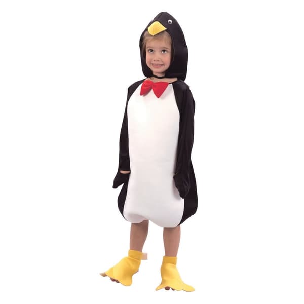 Bristol Novelty Baby Penguin Costume Black/White 12-24 Months