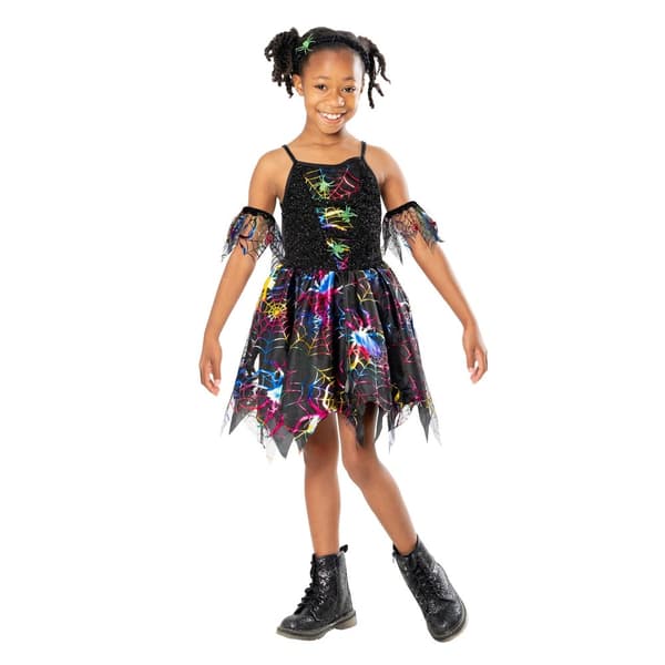 Bristol Novelty Girls Spider Costume