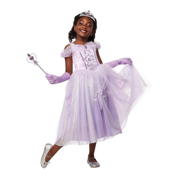 Bristol Novelty Flickor prinsessa kostym Purple 3-4 Years