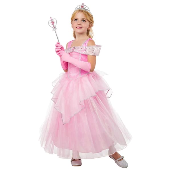 Bristol Novelty Girls Princess Costume Dress Pink 3-4 Years