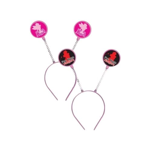 Amscan Good And Bad Girl Reversible Headband Pink/Black One Size