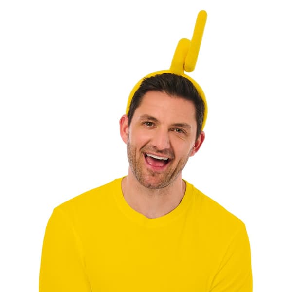 Teletubbies Unisex Adult Deluxe Plush Laa-Laa Headband