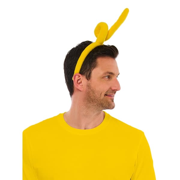 Teletubbies Unisex Adult Deluxe Plush Laa-Laa Headband