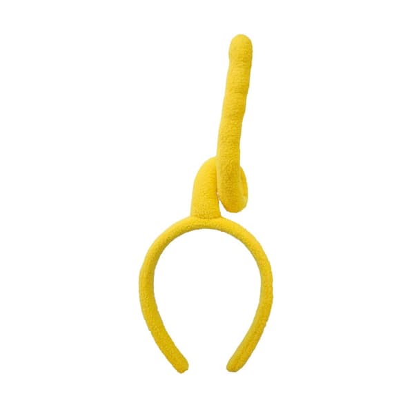 Teletubbies Unisex Adult Deluxe Plush Laa-Laa Headband Yellow One Size