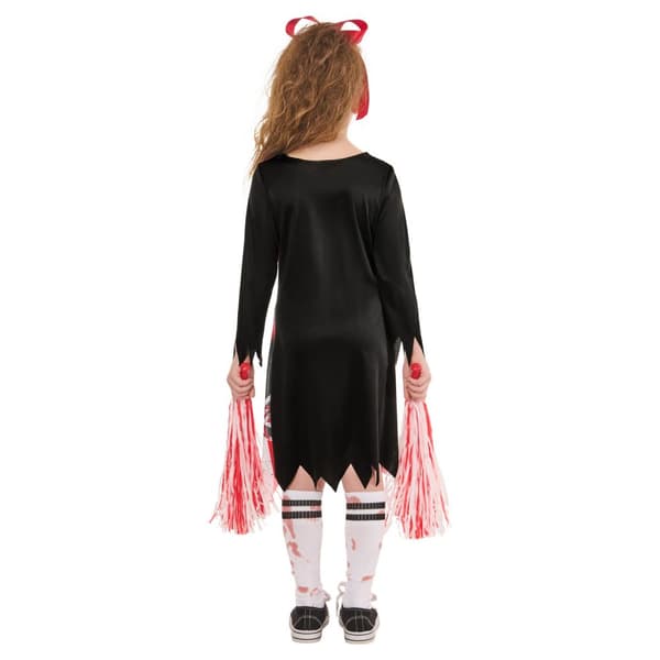 Bristol Novelty Girls Zombie Cheerleader Costume