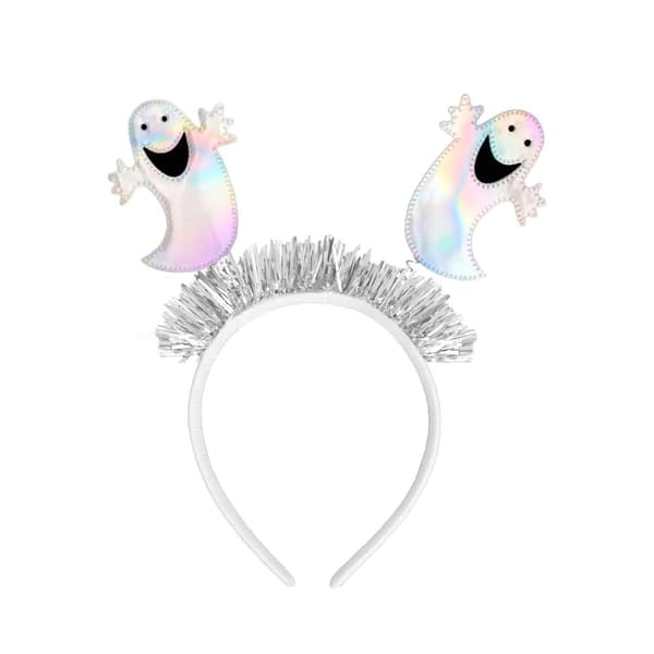 Bristol Novelty Childrens/Kids Ghost Bopper Headband White/Silver One Size