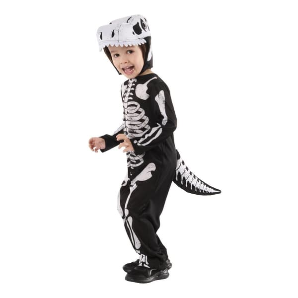 Bristol Novelty Childrens/Kids Dinosaur Skeleton Costume