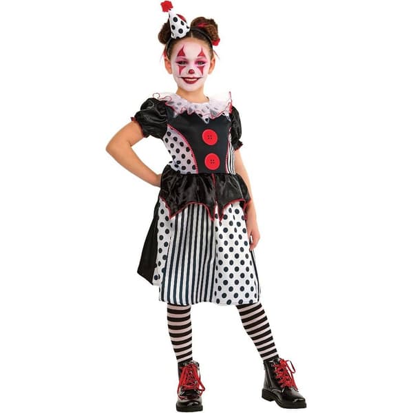 Bristol Novelty Clowndräkt för flickor