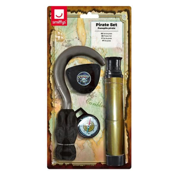 Smiffys Pirate Costume Prop Set