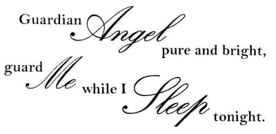 Väggdekor | Guardian Angel Pure And Bright