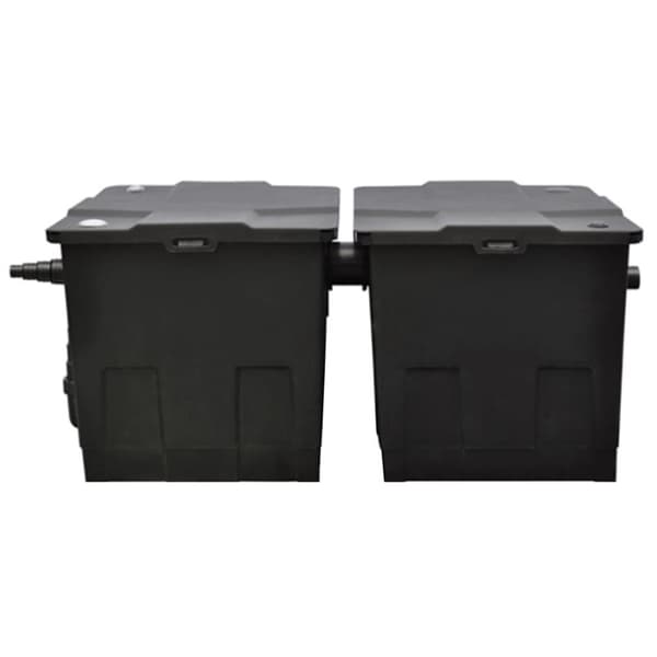 vidaXL Dammfilter biologiskt 12000 L/tim