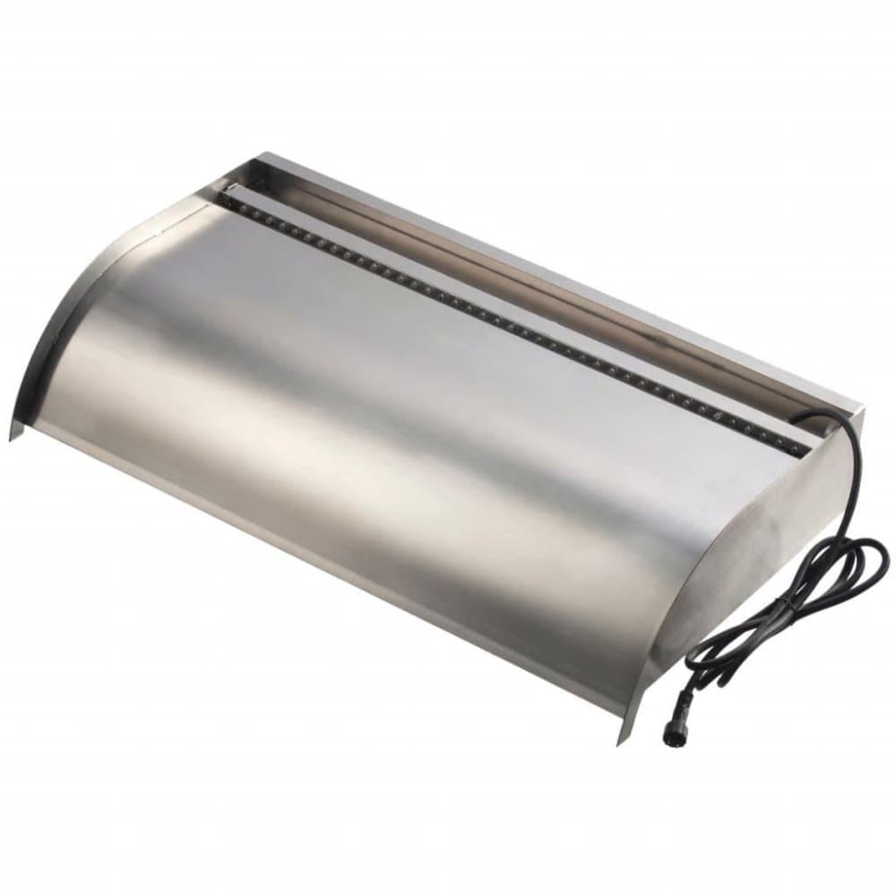 Ubbink Vannfall Nevada rustfritt stål 60 cm med LED-lys