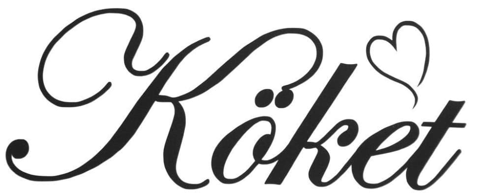 Väggdekor - Väggord | Köket