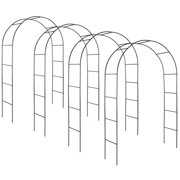 4 Rosenbåge ca. 240cm - grön