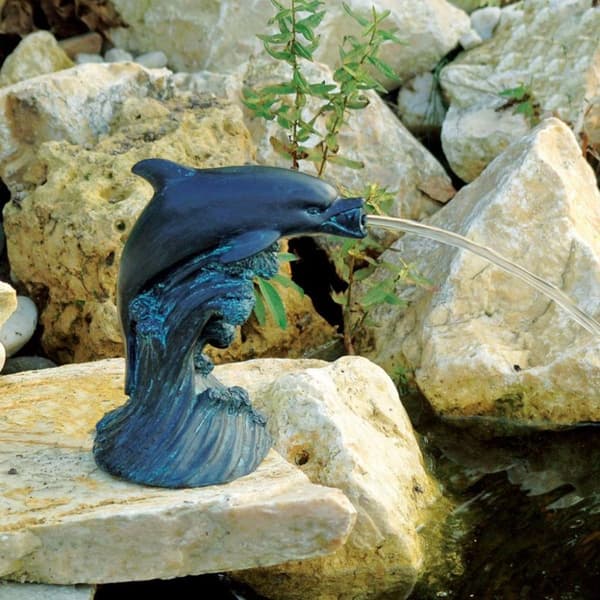 Ubbink springvandsfigur delfin 18 cm 1386020